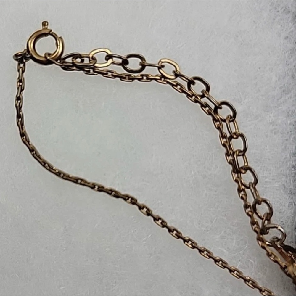 Gold Pendant Christian Dior Necklace - Picture 6 of 9